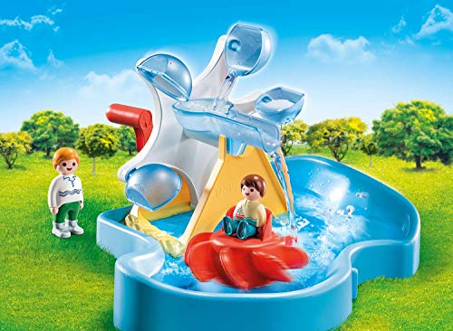 Foto 3 pulgar | Carrusel Playmobil 1.2.3 Aqua Water Wheel - Venta Internacional.