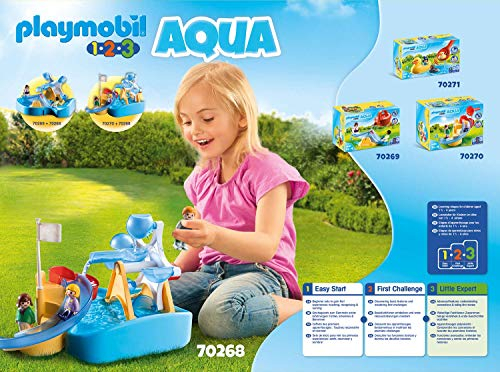 Foto 4 pulgar | Carrusel Playmobil 1.2.3 Aqua Water Wheel - Venta Internacional.