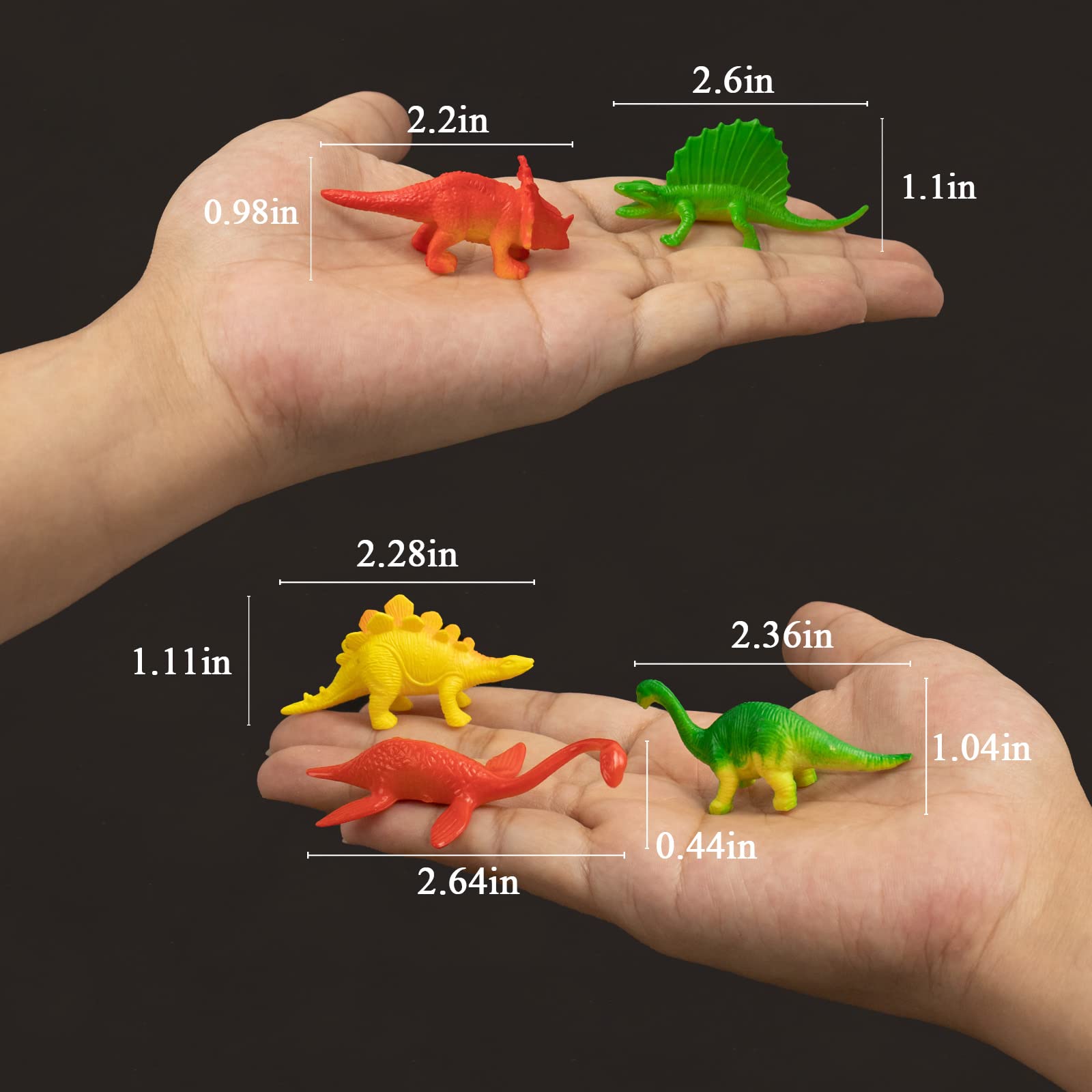 Foto 3 | Set De Juguetes Con Forma De Dinosaurio Oumuamua Mini, 78 Piezas Para Niños Y Niños Con Funda - Venta Internacional.