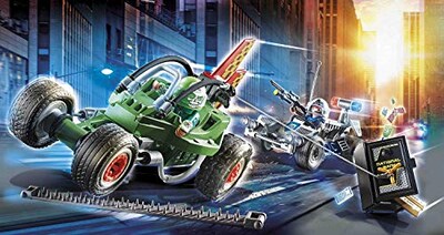 Foto 2 | Fuga En Karting De La Policía De Playmobil - Venta Internacional.