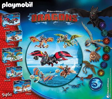 Foto 7 | Playmobil Cómo Entrenar A Tu Devorador De Dragones The Belch - Venta Internacional.