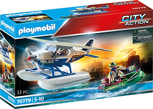 Foto 2 pulgar | Juguete De Hidroavión Policial Playmobil - Venta Internacional.