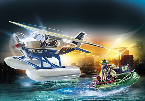 Foto 3 pulgar | Juguete De Hidroavión Policial Playmobil - Venta Internacional.