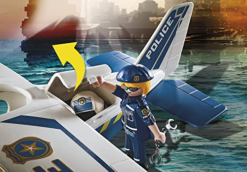 Foto 7 pulgar | Juguete De Hidroavión Policial Playmobil - Venta Internacional.