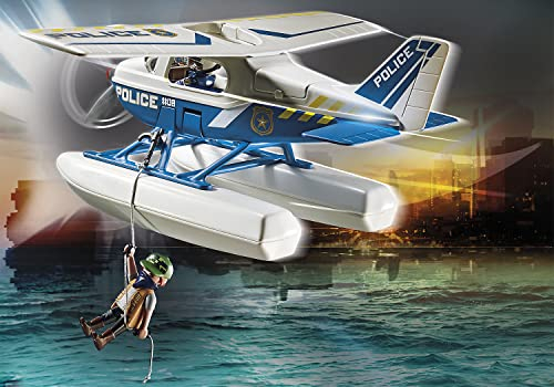 Foto 7 | Juguete De Hidroavión Policial Playmobil - Venta Internacional.