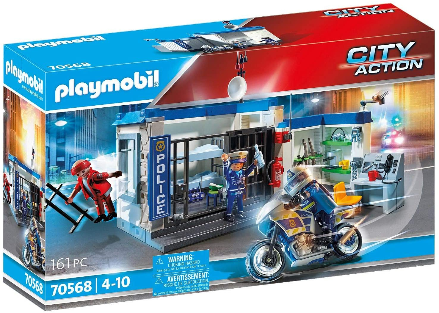 Playmobil Prison Escape Multicolor, 46,0 X 28,4 X 11,9 Cm - Venta Internacional.