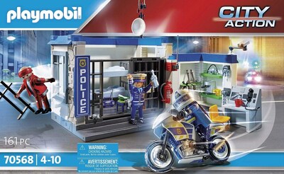 Foto 3 | Playmobil Prison Escape Multicolor, 46,0 X 28,4 X 11,9 Cm - Venta Internacional.