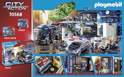 Foto 4 | Playmobil Prison Escape Multicolor, 46,0 X 28,4 X 11,9 Cm - Venta Internacional.