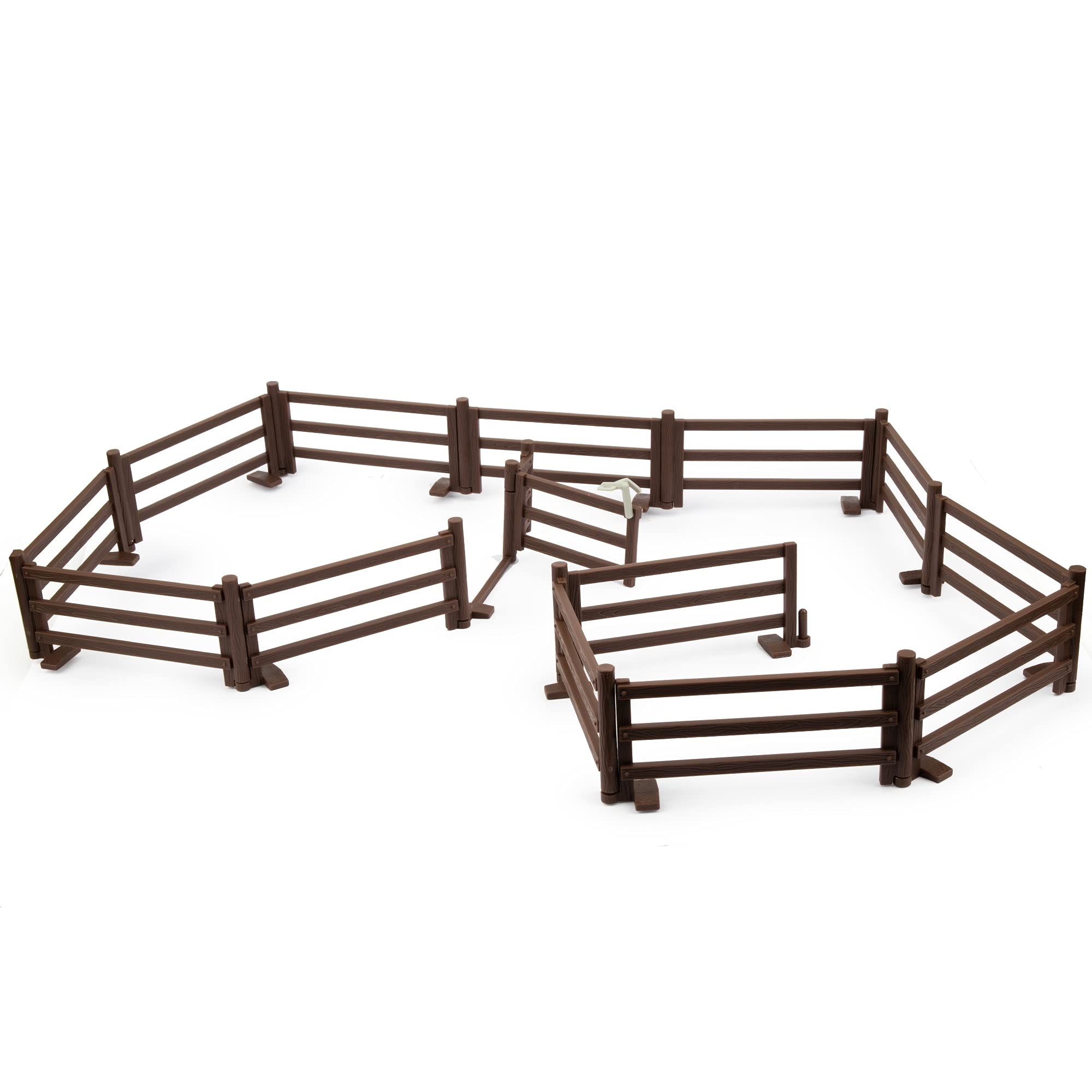 Set De Juego Farm Animal Fences Toymany Corral Con Puerta, 18 Piezas - Venta Internacional.