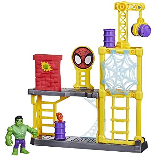 Foto 2 pulgar | Playset Hasbro Marvel Spidey Y Sus Increíbles Amigos Hulk's  - Venta Internacional.