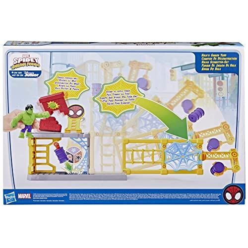 Foto 4 pulgar | Playset Hasbro Marvel Spidey Y Sus Increíbles Amigos Hulk's  - Venta Internacional.