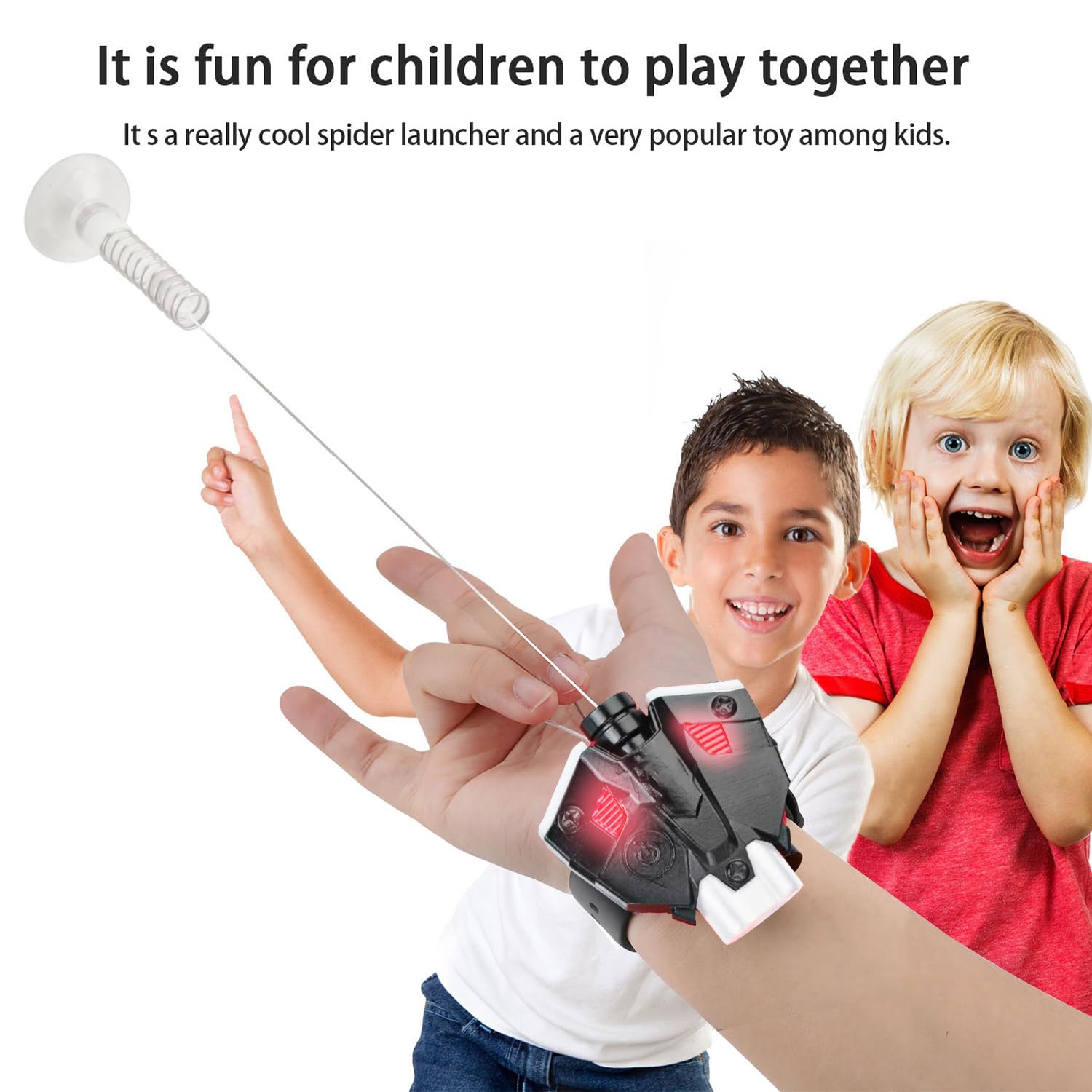 Foto 4 pulgar | Juguete Web Launcher String Shooters, Seda De Araña, Para Niños - Venta Internacional.