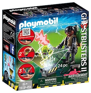Foto 1 | Figura Los Cazafantasmas Ii De Playmobil Winston Zeddemore Con Playmo - Venta Internacional.
