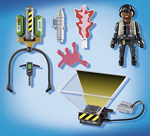 Foto 2 | Figura Los Cazafantasmas Ii De Playmobil Winston Zeddemore Con Playmo - Venta Internacional.