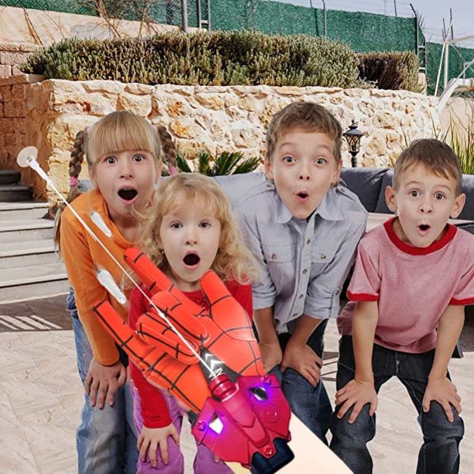 Foto 5 pulgar | Juego De Rol Para Niños Web Launcher String Shooters, Juguete De Spiderman - Venta Internacional.