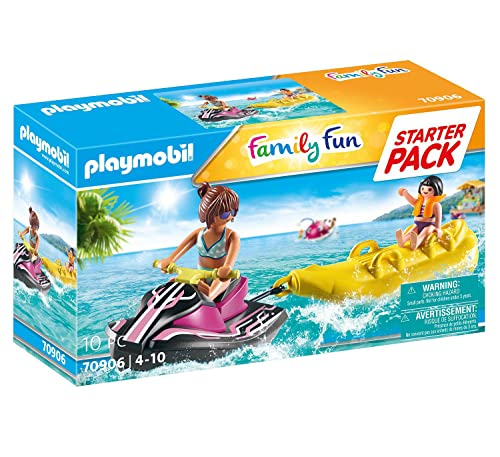 Foto 2 pulgar | Paquete De Inicio De Playmobil: Moto De Agua Con Banana Boat - Venta Internacional.