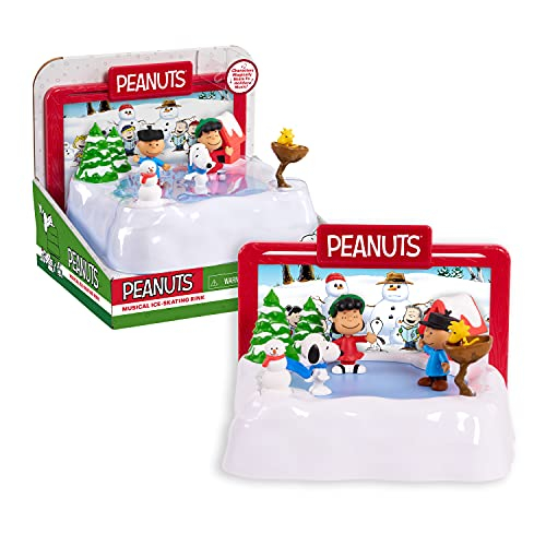 Pista De Patinaje Sobre Hielo Just Play Peanuts, Juguete De Mesa Motorizado - Venta Internacional.