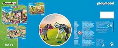 Foto 3 | Trío De Caballos Playmobil - Venta Internacional.