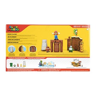 Foto 4 | Set De Juego Super Mario Desert De 2,5 Pulgadas - Venta Internacional.