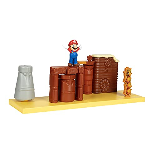 Foto 6 pulgar | Set De Juego Super Mario Desert De 2,5 Pulgadas - Venta Internacional.