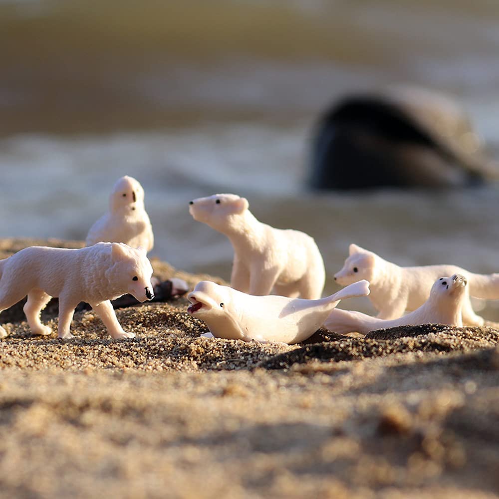 Foto 3 pulgar | Juego De Minifiguras De Animales Oceánicos Rcomg, 32 Piezas, Con Tiburones Y Ballenas - Venta Internacional.