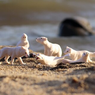 Foto 2 | Juego De Minifiguras De Animales Oceánicos Rcomg, 32 Piezas, Con Tiburones Y Ballenas - Venta Internacional.