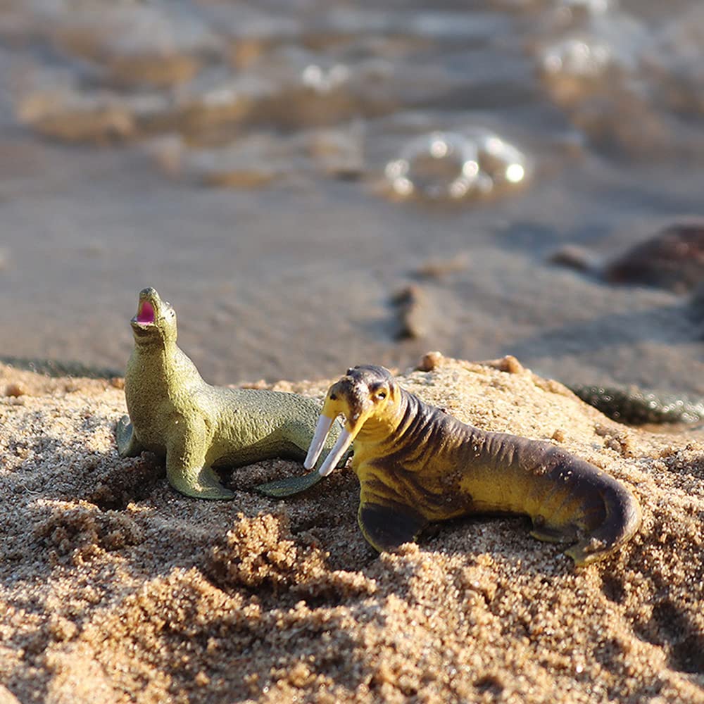 Foto 4 pulgar | Juego De Minifiguras De Animales Oceánicos Rcomg, 32 Piezas, Con Tiburones Y Ballenas - Venta Internacional.