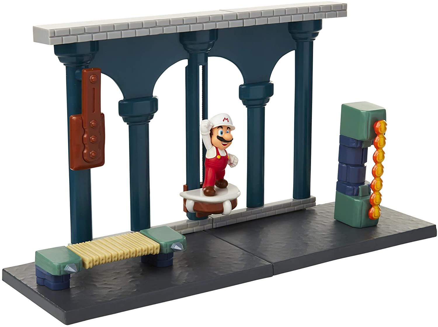 Set De Juego Super Mario Nintendo Lava Castle Con Fire Mario 2.5 - Venta Internacional.