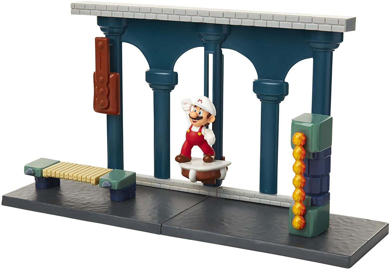 Foto 5 pulgar | Set De Juego Super Mario Nintendo Lava Castle Con Fire Mario 2.5 - Venta Internacional.