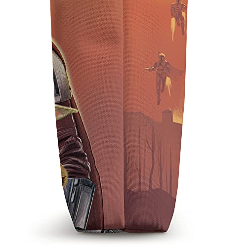 Foto 8 pulgar | Bolso Tote Star Wars: The Mandalorian y Grogu Space Western - Venta Internacional