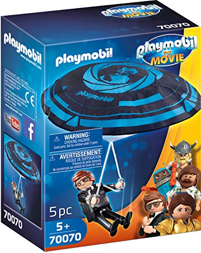 Playmobil La Película Rex Dasher Con Paracaídas - Venta Internacional.