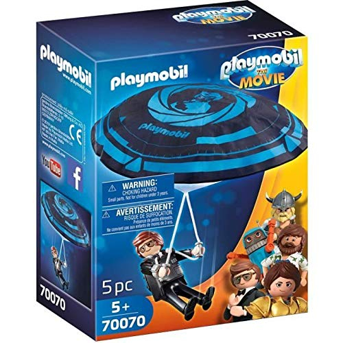 Foto 6 pulgar | Playmobil La Película Rex Dasher Con Paracaídas - Venta Internacional.