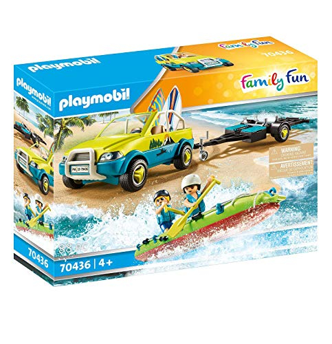 Foto 2 pulgar | Coche de Playa Playmobil con Canoa - Venta Internacional