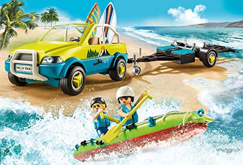 Foto 3 pulgar | Coche de Playa Playmobil con Canoa - Venta Internacional