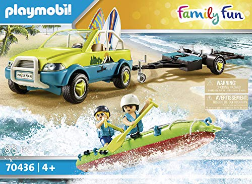 Foto 4 pulgar | Coche de Playa Playmobil con Canoa - Venta Internacional