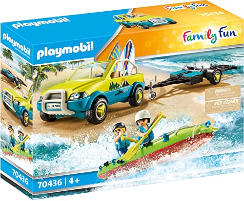 Foto 7 pulgar | Coche de Playa Playmobil con Canoa - Venta Internacional