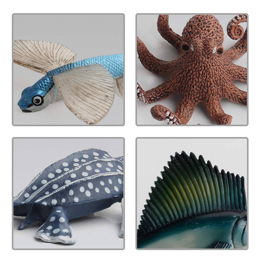 Foto 3 pulgar | Set De Figuras De Animales Marinos De Bath Set Toys Fantarea Ocean Sea (12 Unidades) - Venta Internacional.