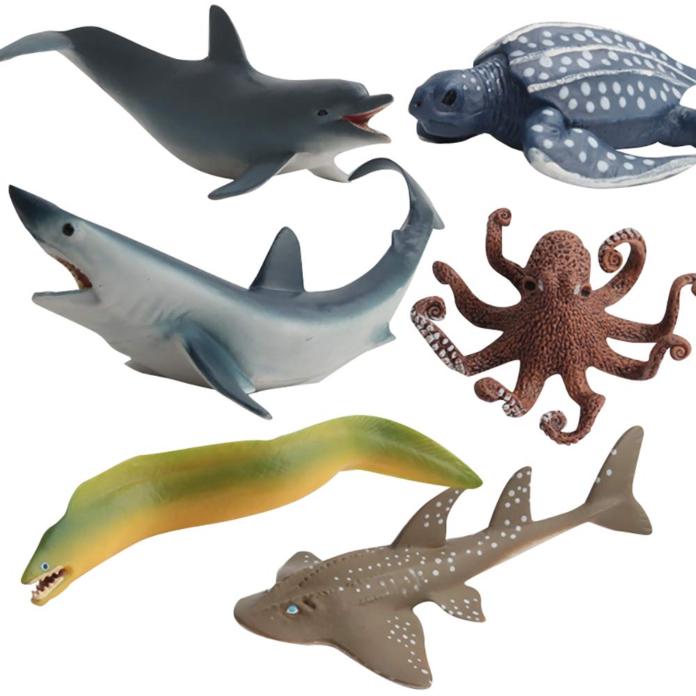 Foto 4 pulgar | Set De Figuras De Animales Marinos De Bath Set Toys Fantarea Ocean Sea (12 Unidades) - Venta Internacional.