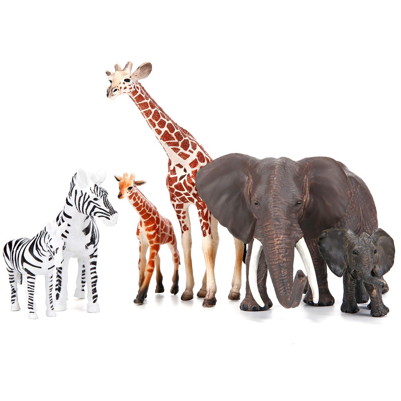 Foto 5 | Figuras De Juguete Bolzra Safari Zoo Animals, 14 Piezas, Para Niños A Partir De 3 Años - Venta Internacional.