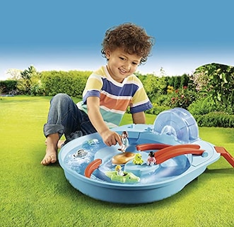 Foto 5 | Parque Acuático Playmobil 1.2.3 Aqua Splish Splash - Venta Internacional.