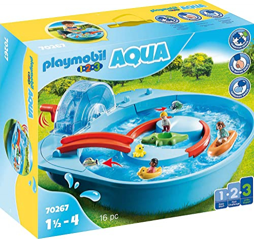 Foto 7 pulgar | Parque Acuático Playmobil 1.2.3 Aqua Splish Splash - Venta Internacional.