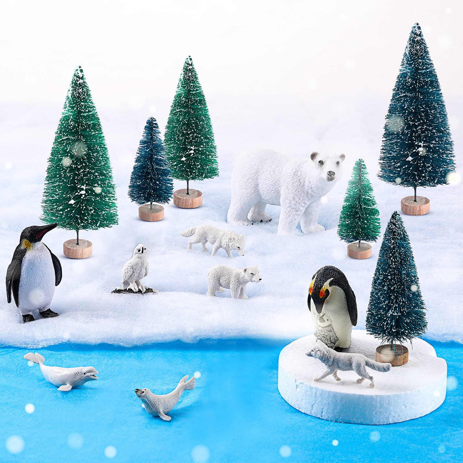 Foto 2 pulgar | Set De Juguetes Arctic Animal, 19 Unidades, Con Figuras De Animales Polares Para Niños - Venta Internacional.