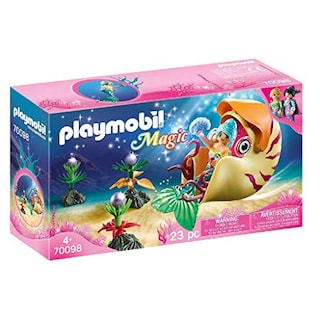 Foto 1 | Góndola Playmobil Con Sirena Y Caracol Marino - Venta Internacional.