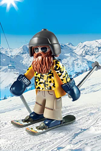Foto 4 pulgar | Set De Construcción Playmobil Para Esquiar Con Bastones - Venta Internacional.
