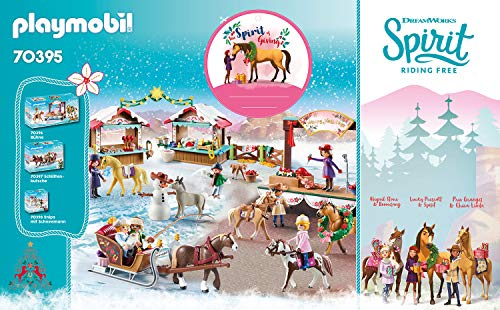 Foto 4 pulgar | Playmobil Spirit Riding Free A Miradero Christmas - Venta Internacional.