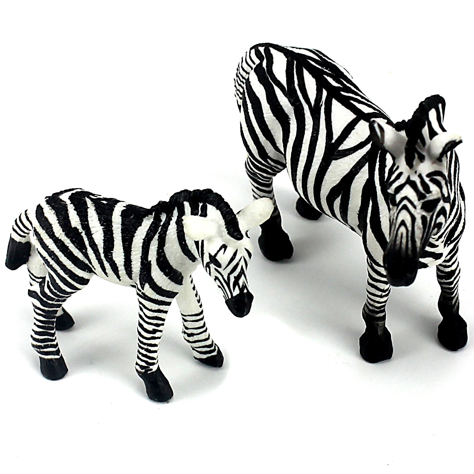 Juego de 2 Piezas de Toy African Jungle Animals Funshowcase Zebra - Venta Internacional