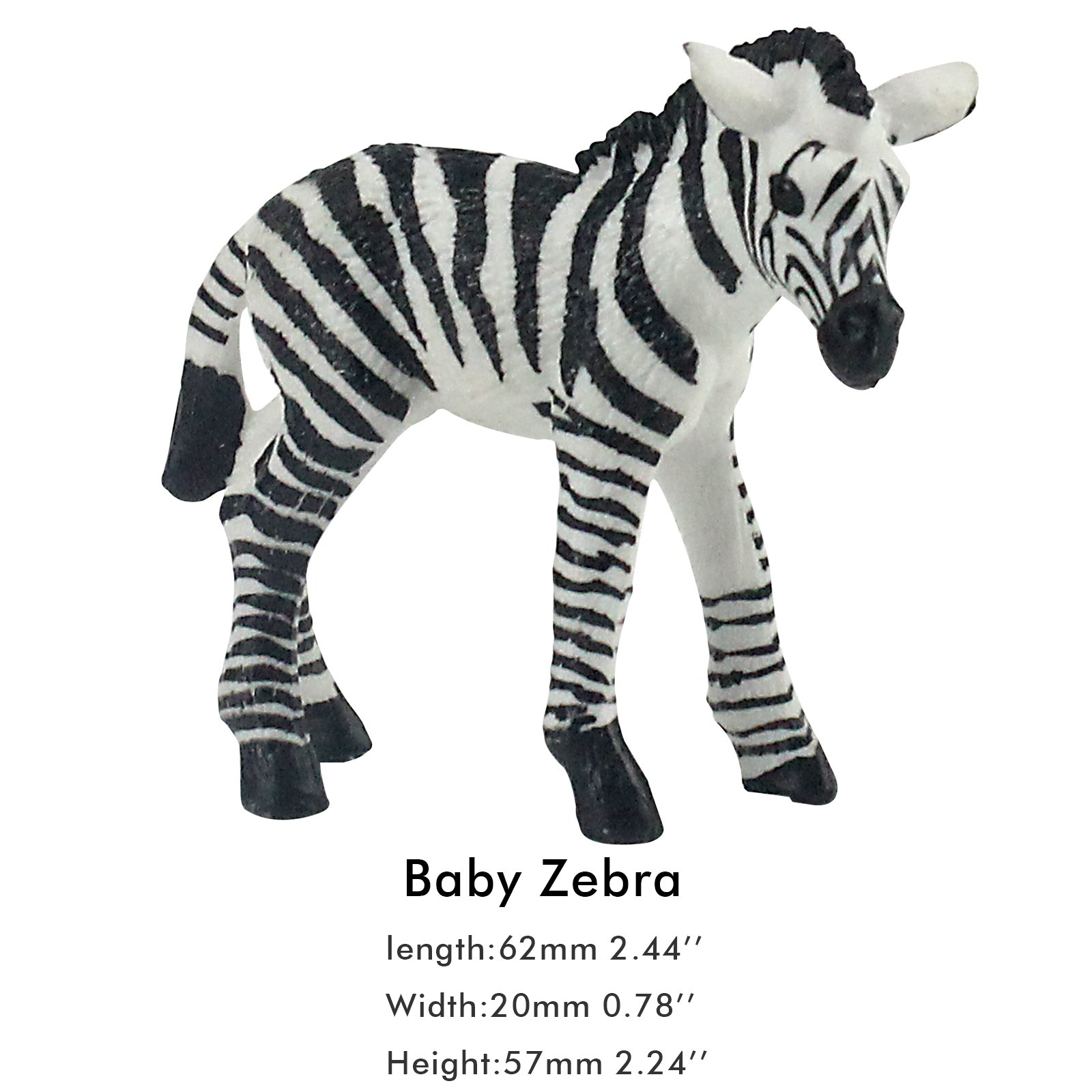 Foto 3 pulgar | Juego de 2 Piezas de Toy African Jungle Animals Funshowcase Zebra - Venta Internacional