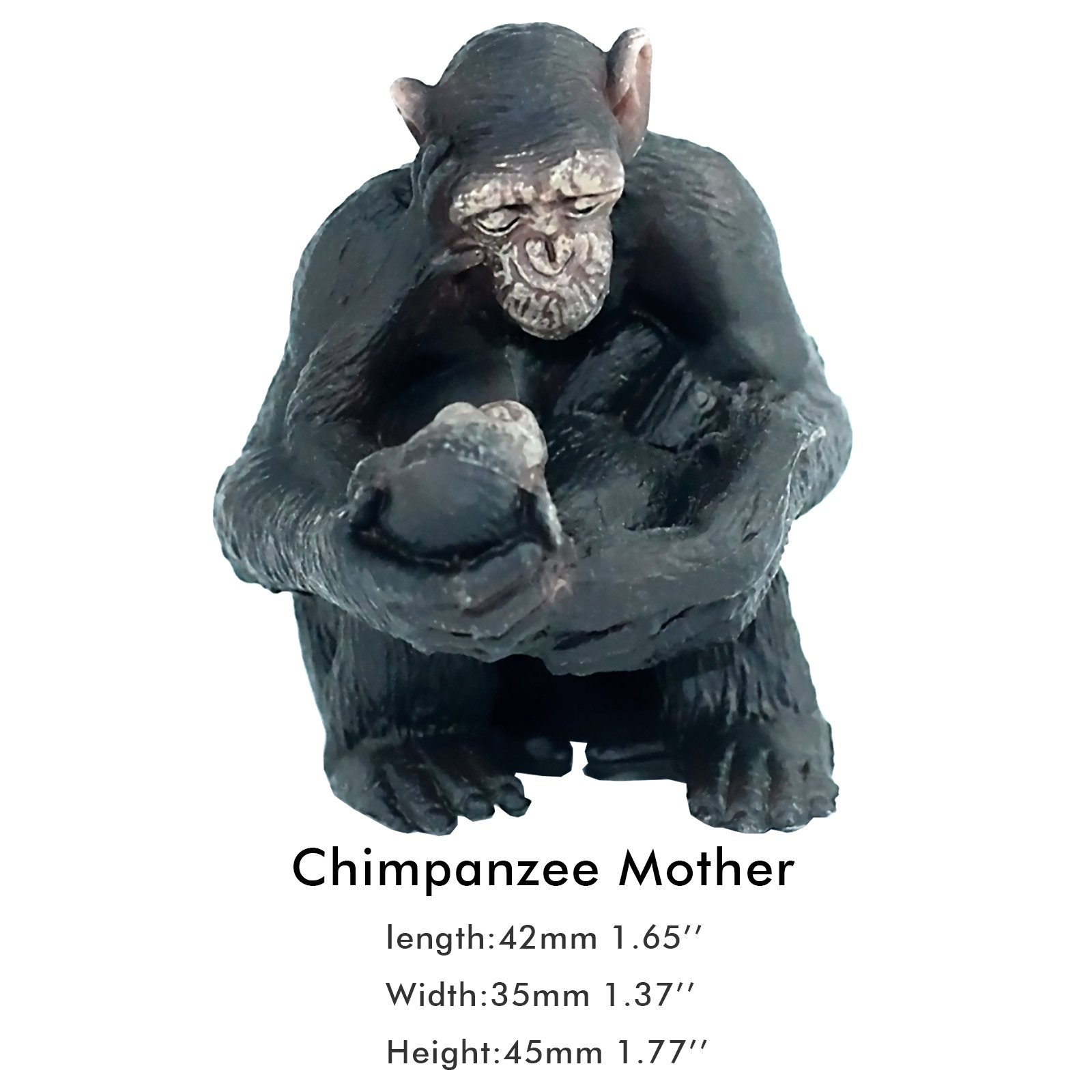 Foto 2 | Figura de Juguete Funshowcase de Chimpancé Hembra en la Jungla Africana