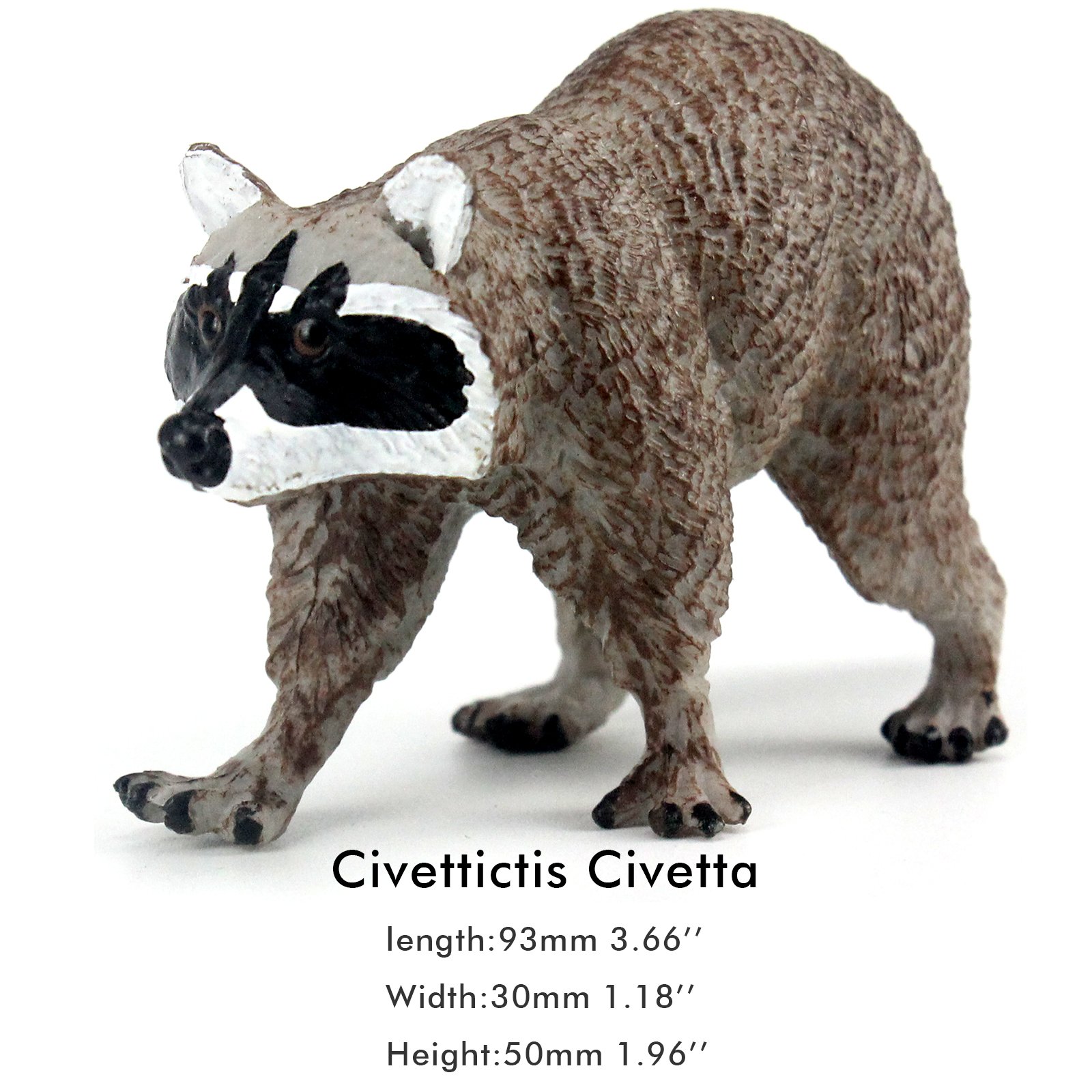 Foto 2 | Figura de Juguete Funshowcase con Animales de la Jungla Africana Civet Civettictis Civetta 5,6 cm