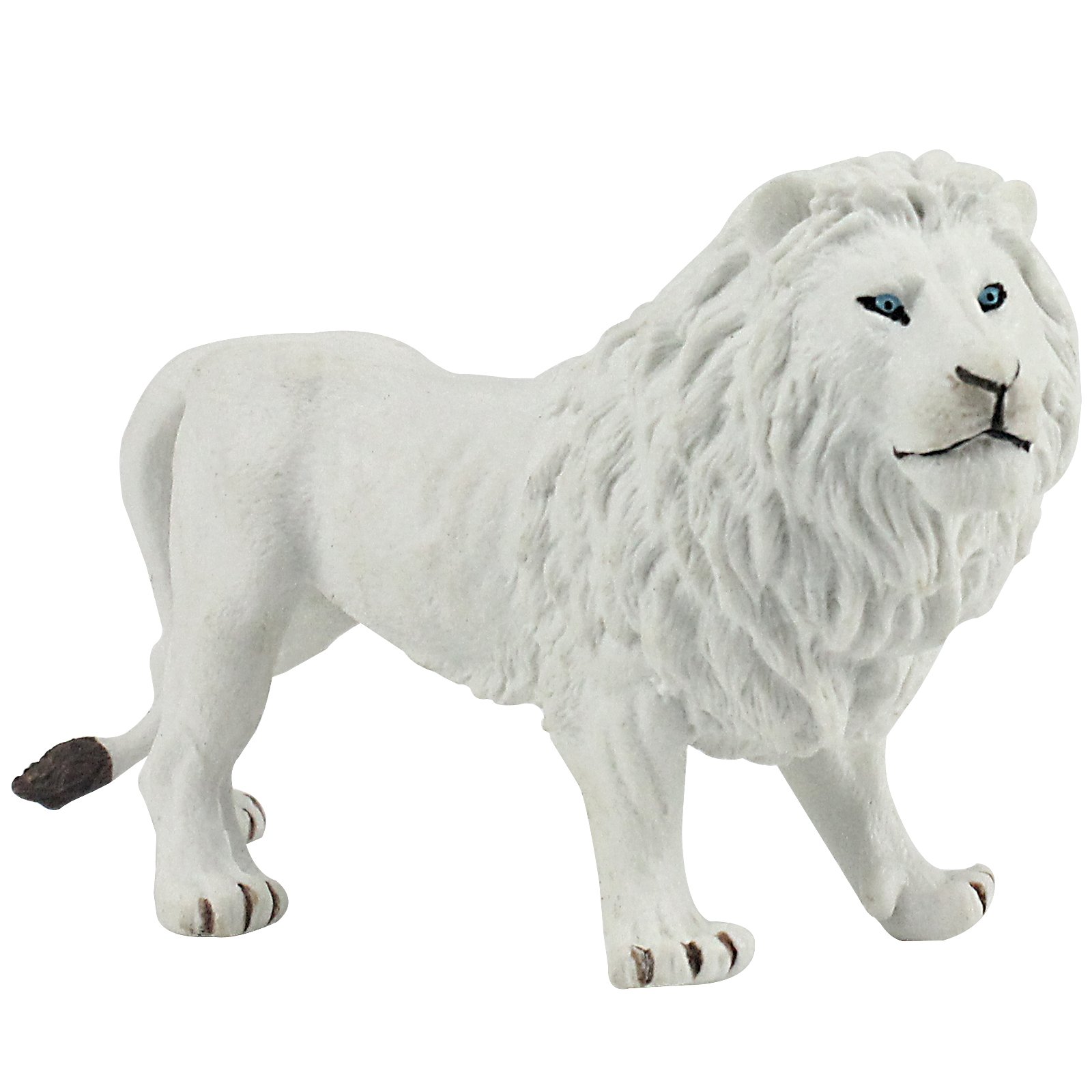 Figura de Juguete Funshowcase de Animales de la Jungla Africana con León Blanco 8 cm